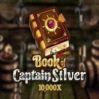 Book of Captain Silver slot logo by All41 Studios at GoldBet CasinoBook of Captain Silver