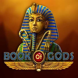 Logo of Book of Gods from BF Games at GoldBet Casino