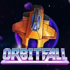 Logo of Orbitfall from ELK Studios at GoldBet Casino